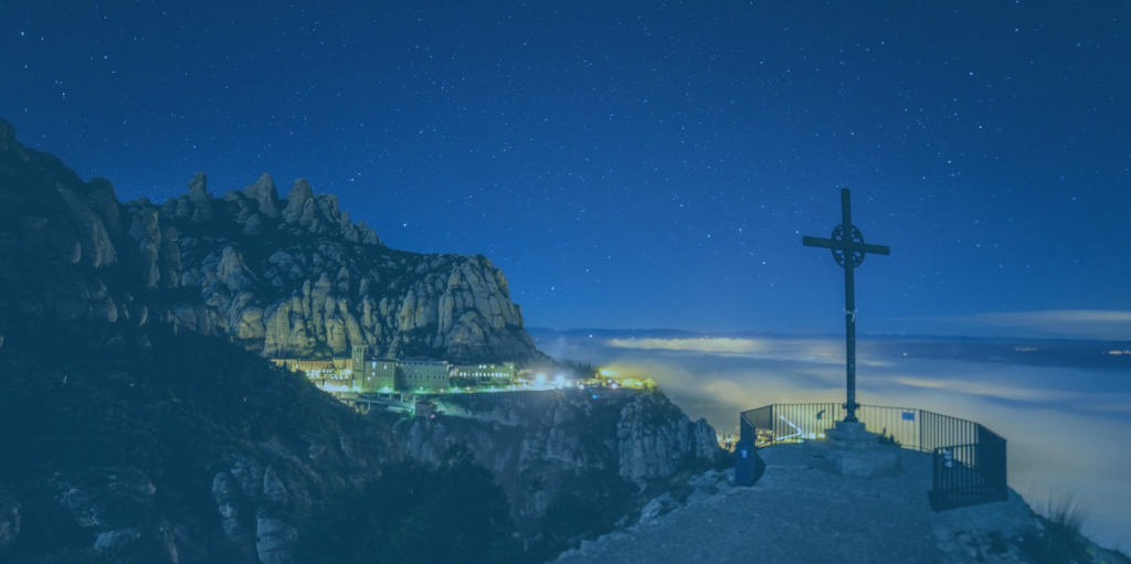 Cada dia a les 18.45 amb els monjos de Montserrat