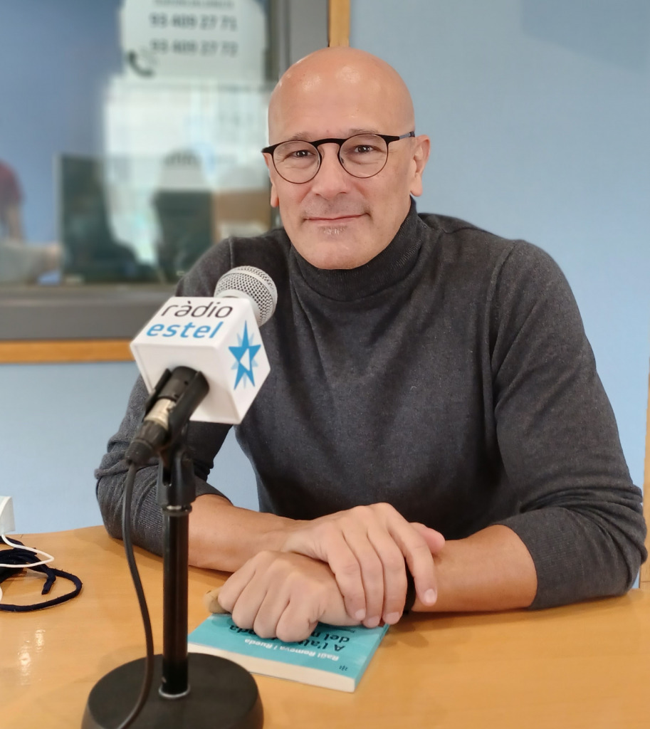 Raül Romeva, exconseller d'afers exteriors, relacions institucionals i transparència de la Generalitat de Catalunya, el 16 de febrer de 2022 a Ràdio Estel