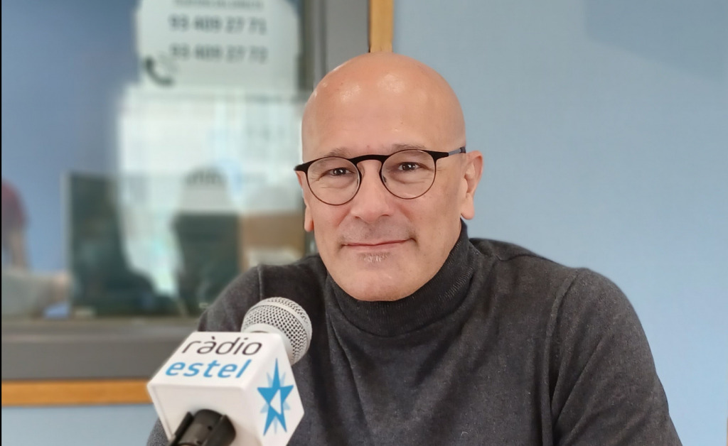 Raül Romeva, exconseller d'afers exteriors, relacions institucionals i transparència de la Generalitat de Catalunya, el 16 de febrer de 2022 a Ràdio Estel