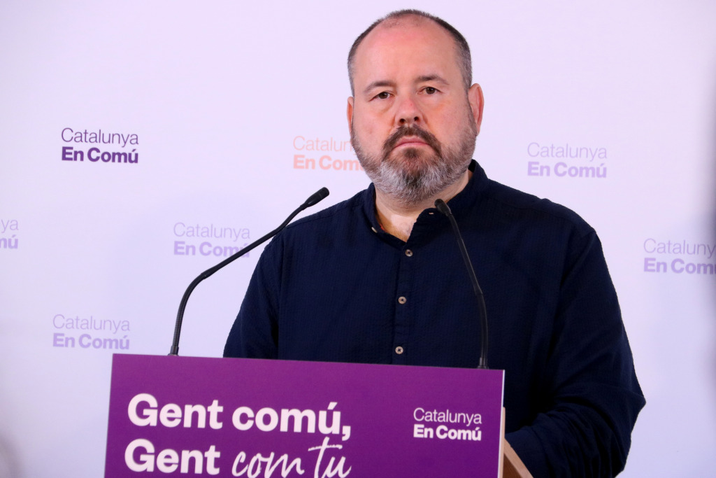 Joan Mena, diputat d'En Comú Podem al Congrés dels Diputats i portaveu de Catalunya en Comú
