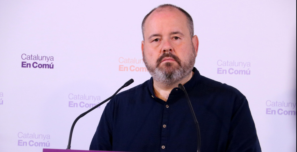 Joan Mena, diputat d'En Comú Podem al Congrés dels Diputats i portaveu de Catalunya en Comú