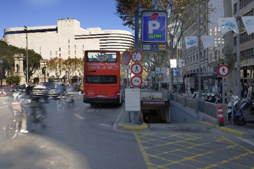 Un pàrquing a Catalunya