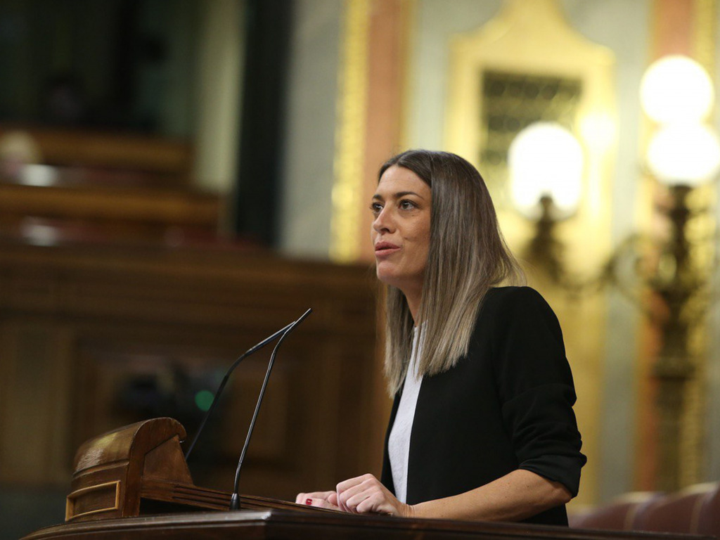 Miriam Nogueras, diputada i portaveu de Junts per Catalunya a Madrid