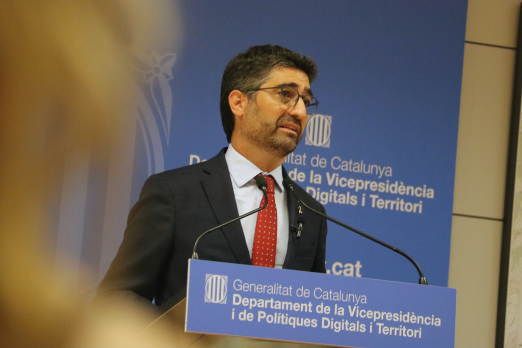 Jordi Puigneró, vicepresident de la Generalitat de Catalunya