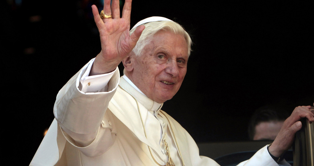 Benet XVI en una imatge d'arxiu