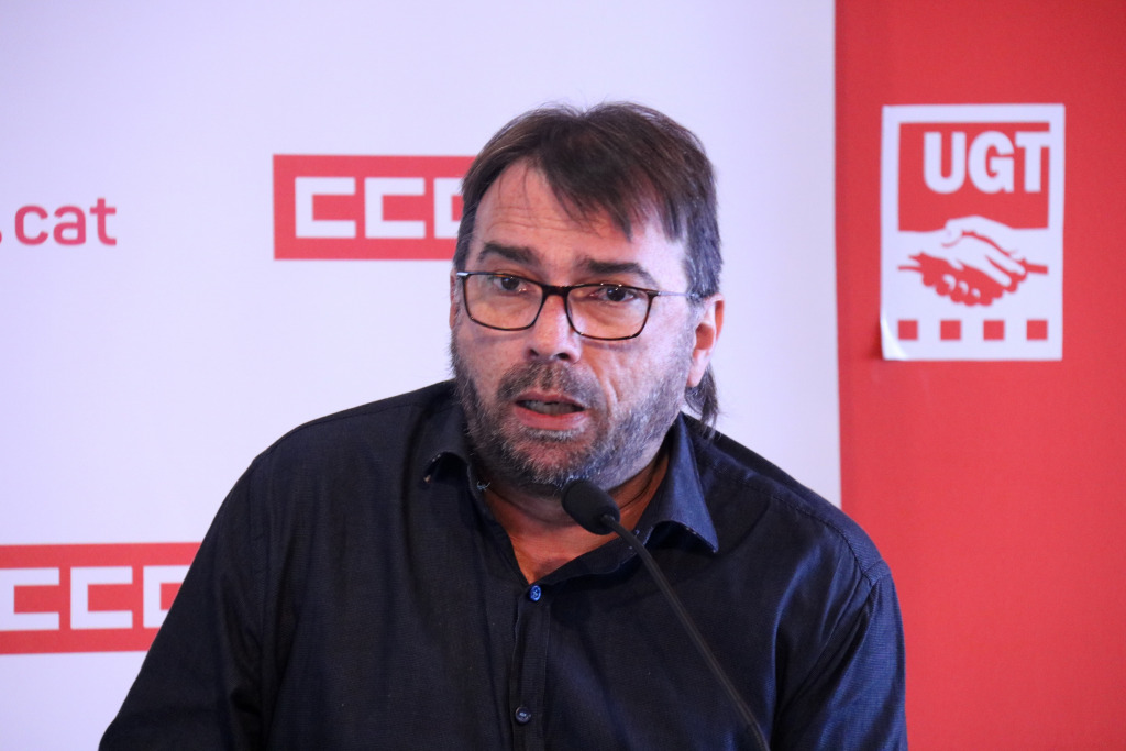 Camil Ros, secretari general d'UGT Catalunya