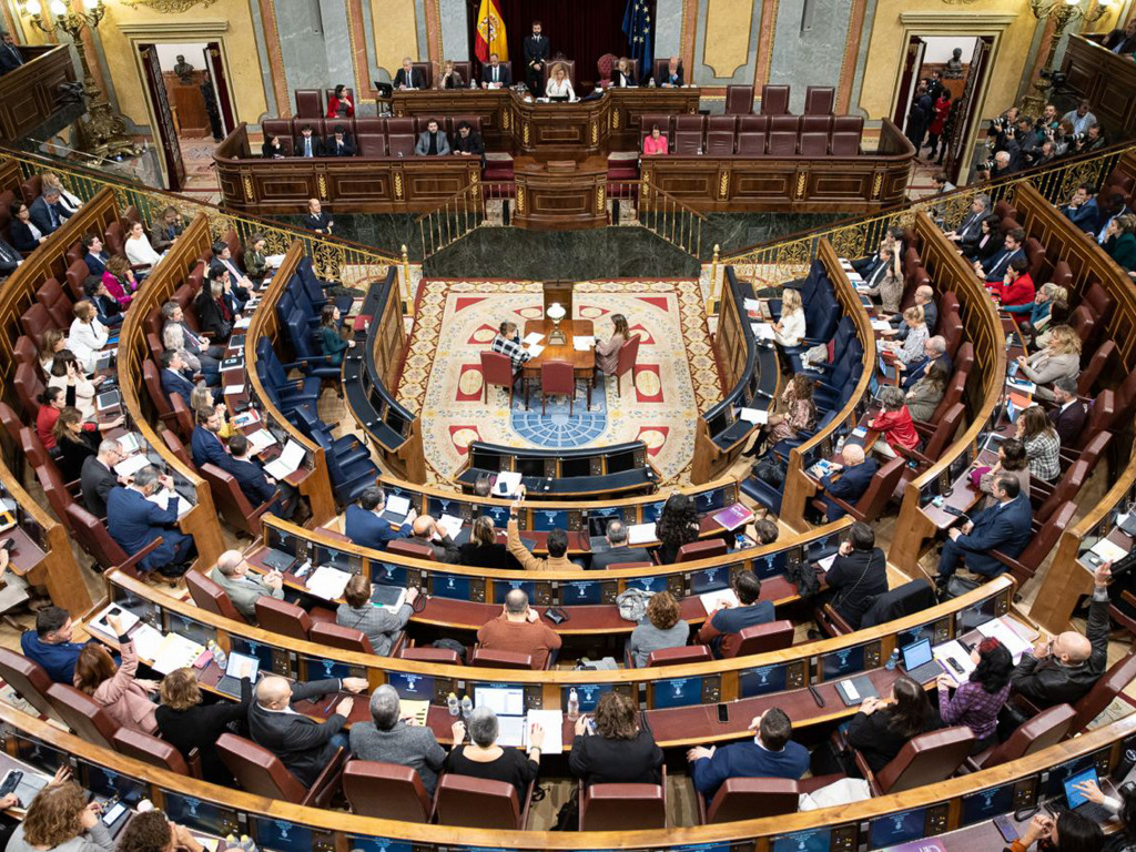 El Ple del Congrés, el 15 de desembre de 2022