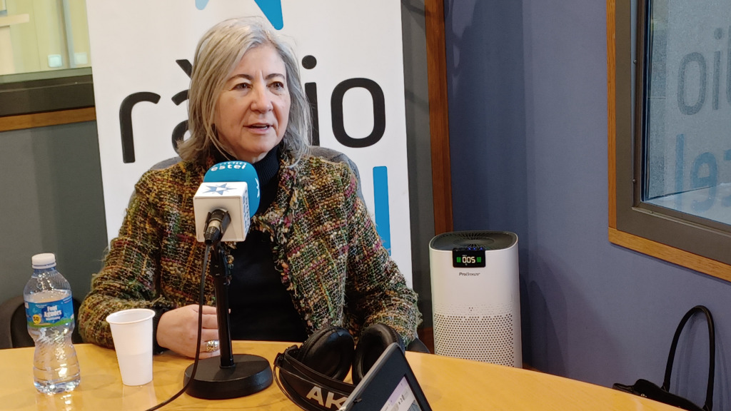Dolors Feliu, presidenta de l'Assemblea Nacional Catalana, a Ràdio Estel