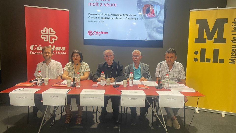 Augmenten les famílies vulnerables ateses per Càritas Catalunya