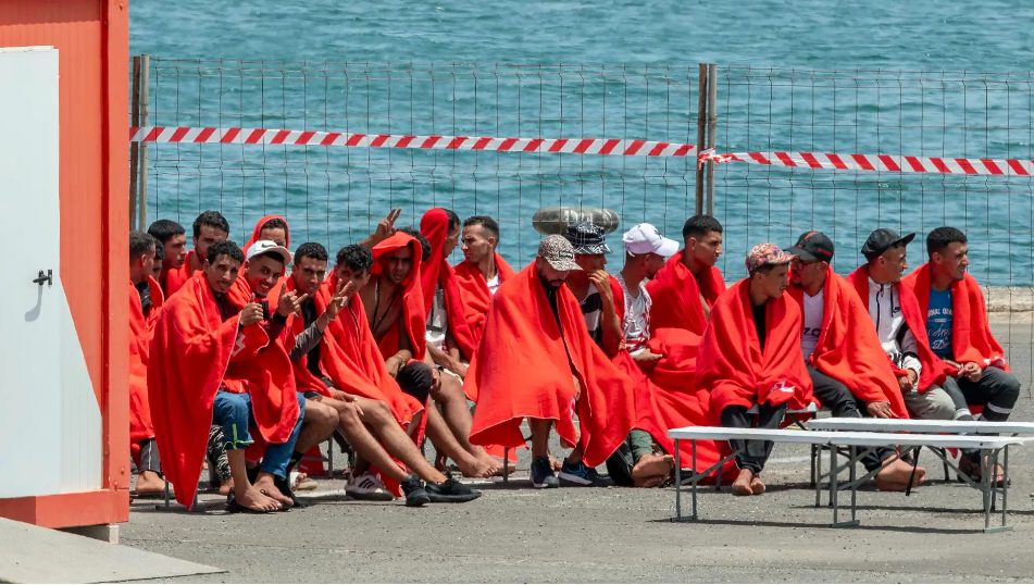 Migrantes arribats a les illes Canàries, l'estiu de 2023