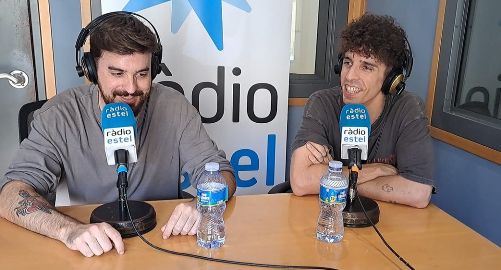 Diego Arroyo i Rafa Pachón, dos membres de la banda 'Veintiuno'