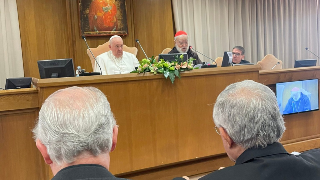 El Papa es reuneix amb la Conferència Episcopal Espanyola el 28 de novembre de 2023