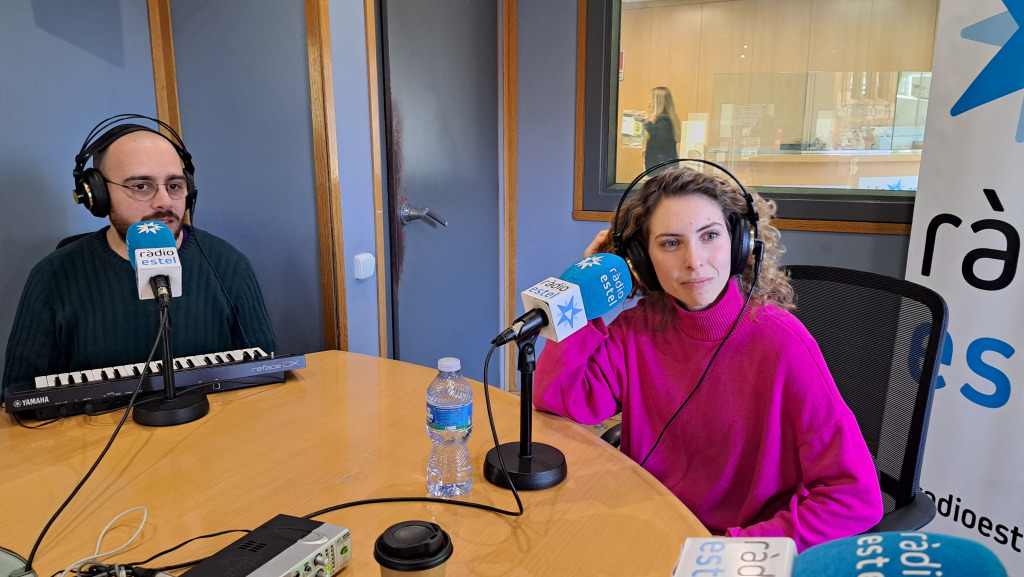 Eva Verde i Danilo Tarso presenten a Ràdio Estel el seu primer disc, 'Chrysalis'