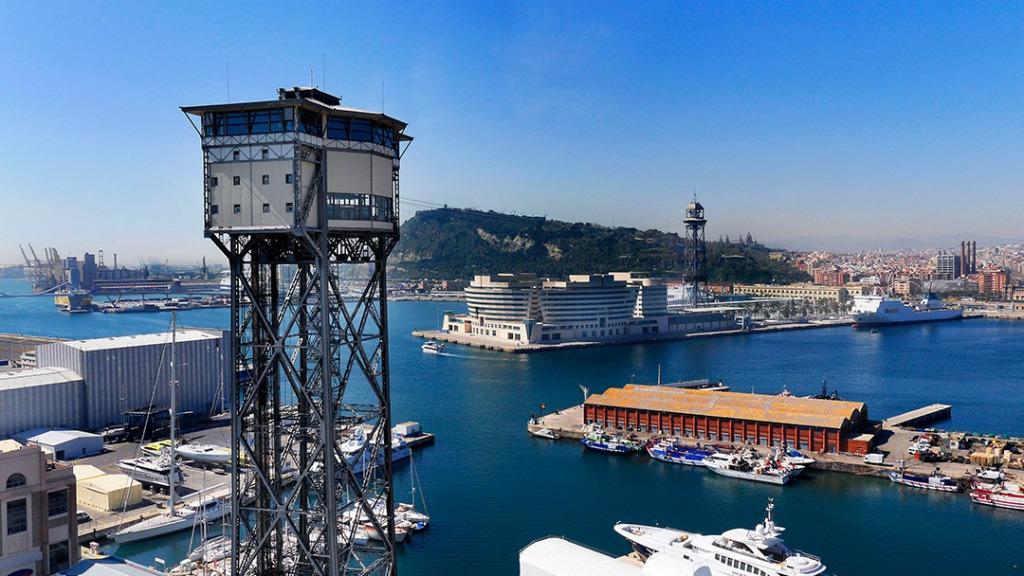 Una imatge del Port de Barcelona