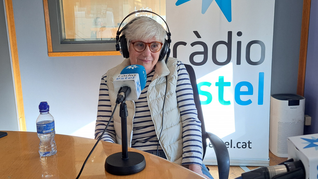 Clara Ponsatí, el 4 de febrer de 2024, a Ràdio Estel