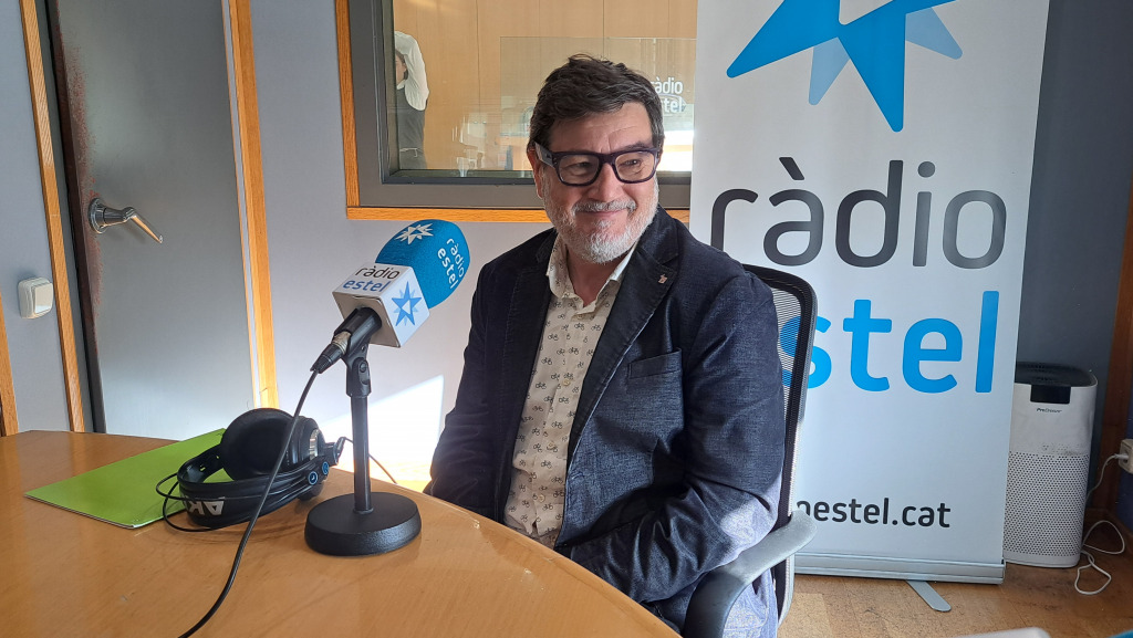 Lluís Mijoler, número 2 de Comuns-Sumar el 12M, als estudis de Ràdio Estel | RÀDIO ESTEL