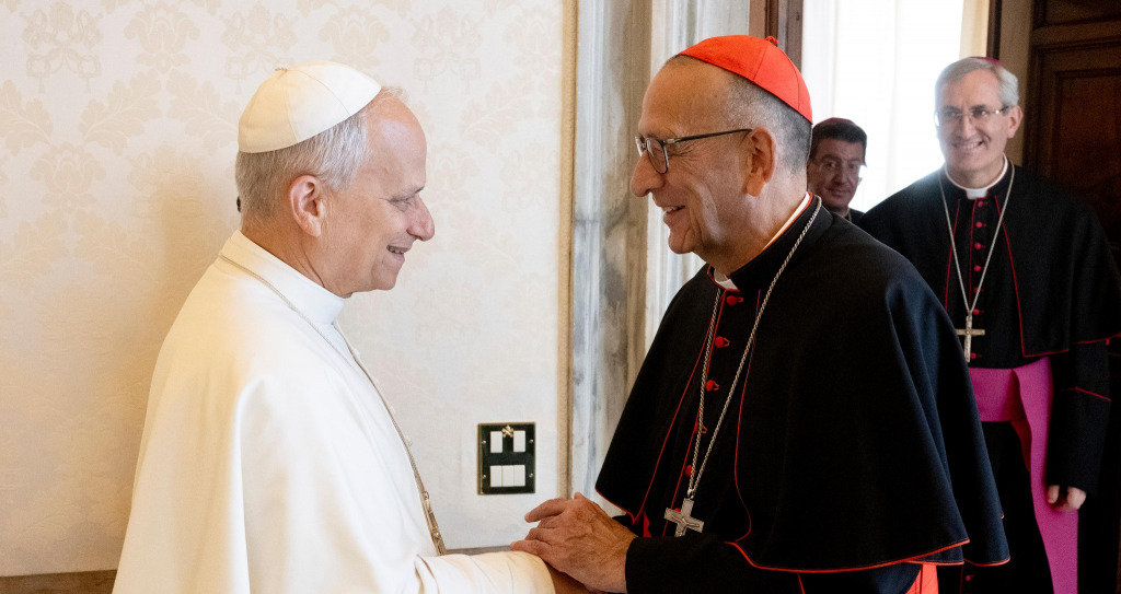 Omella i el Papa Lleó XIV