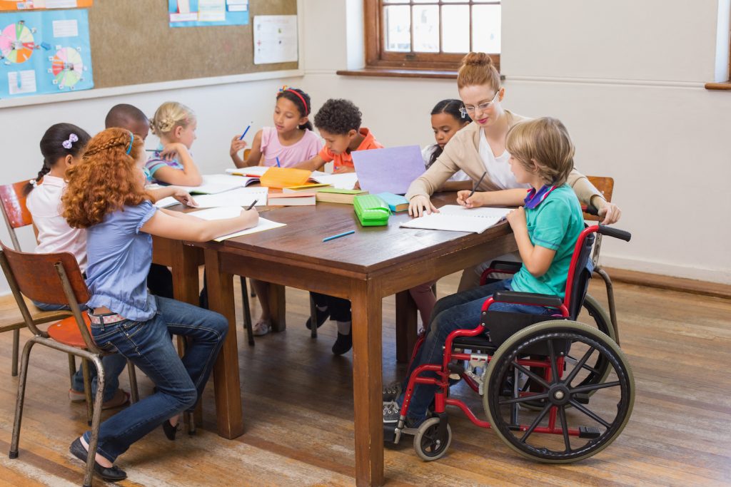 Imatge stock educació inclusiva