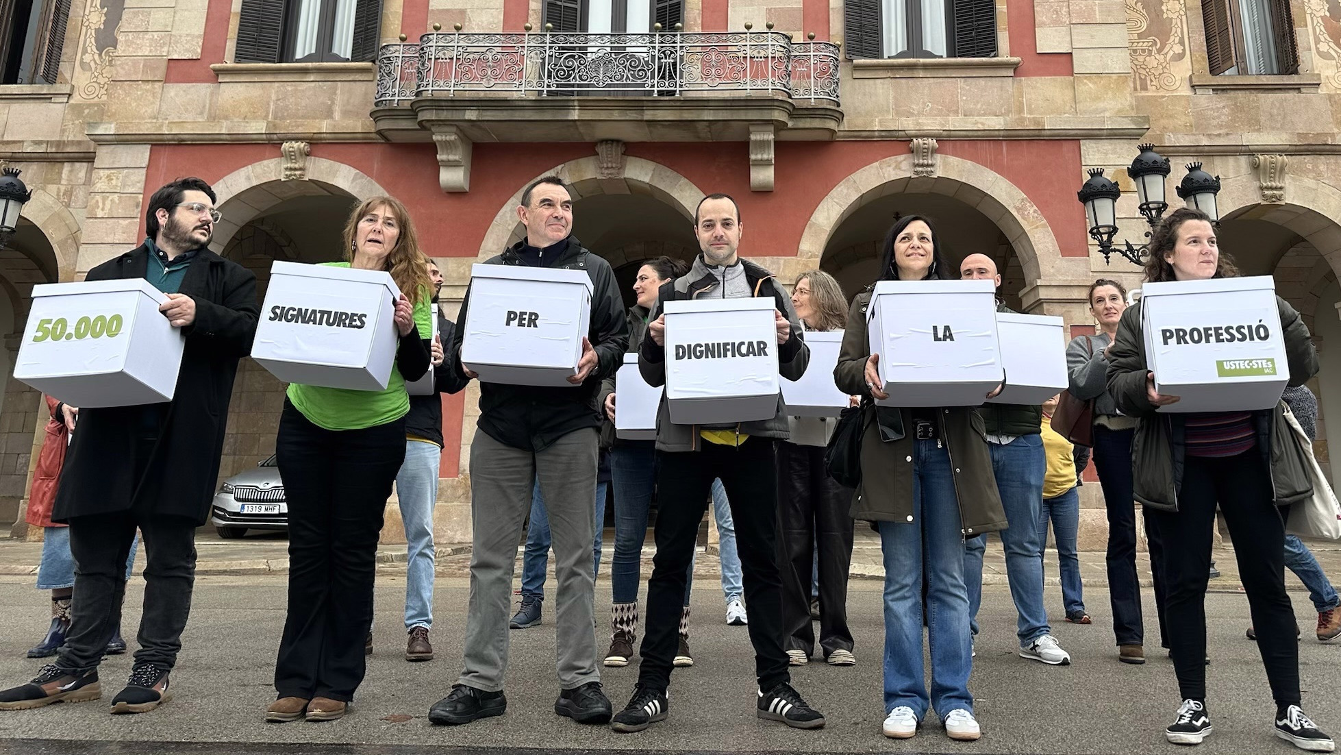 USTEC refusa l'acord d'Educació i assegura que no resol els problemes de fons