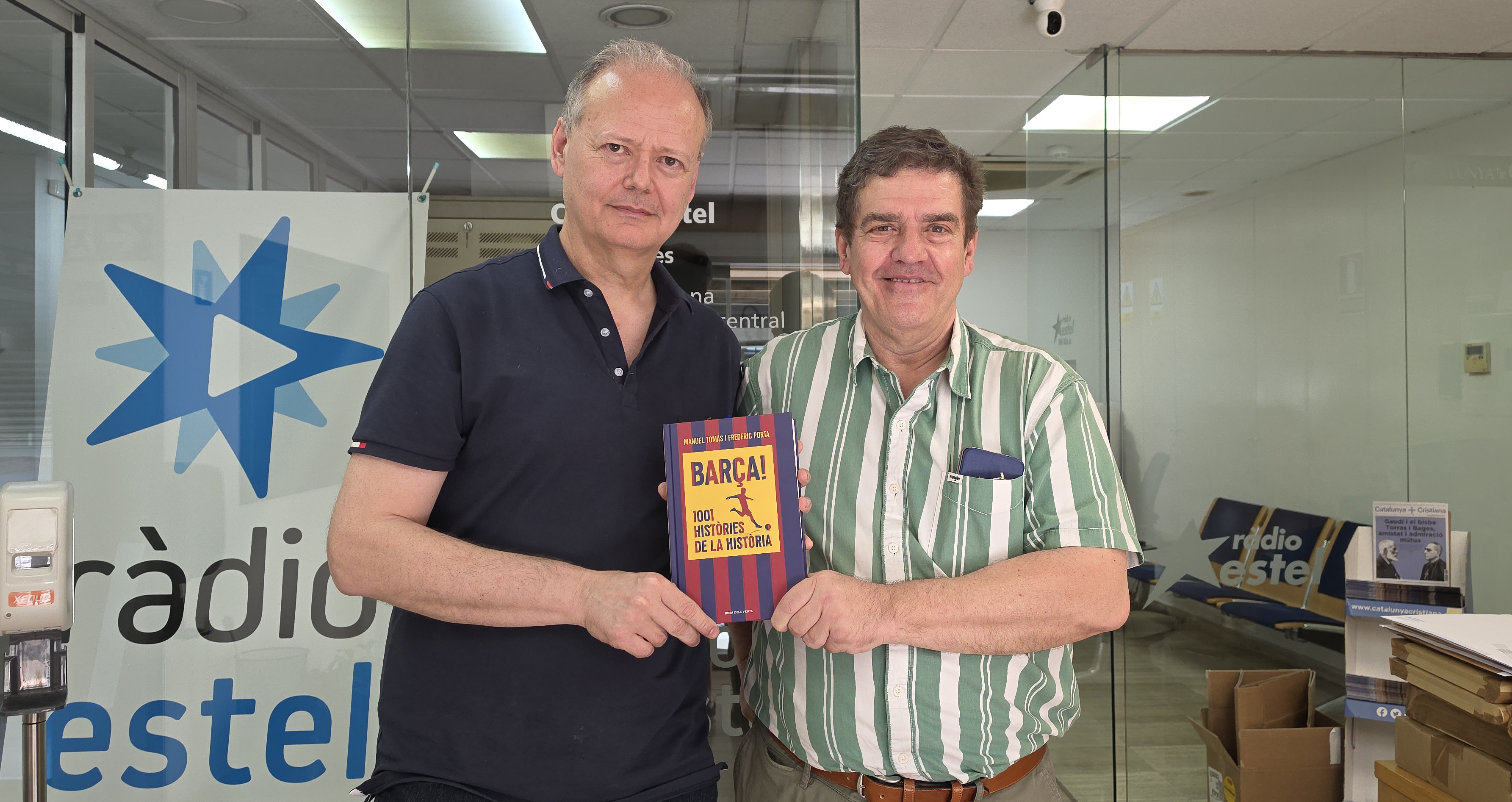 Manuel Tomás i Frederic Porta: "La història del Barça és el reflex de la història de Catalunya"