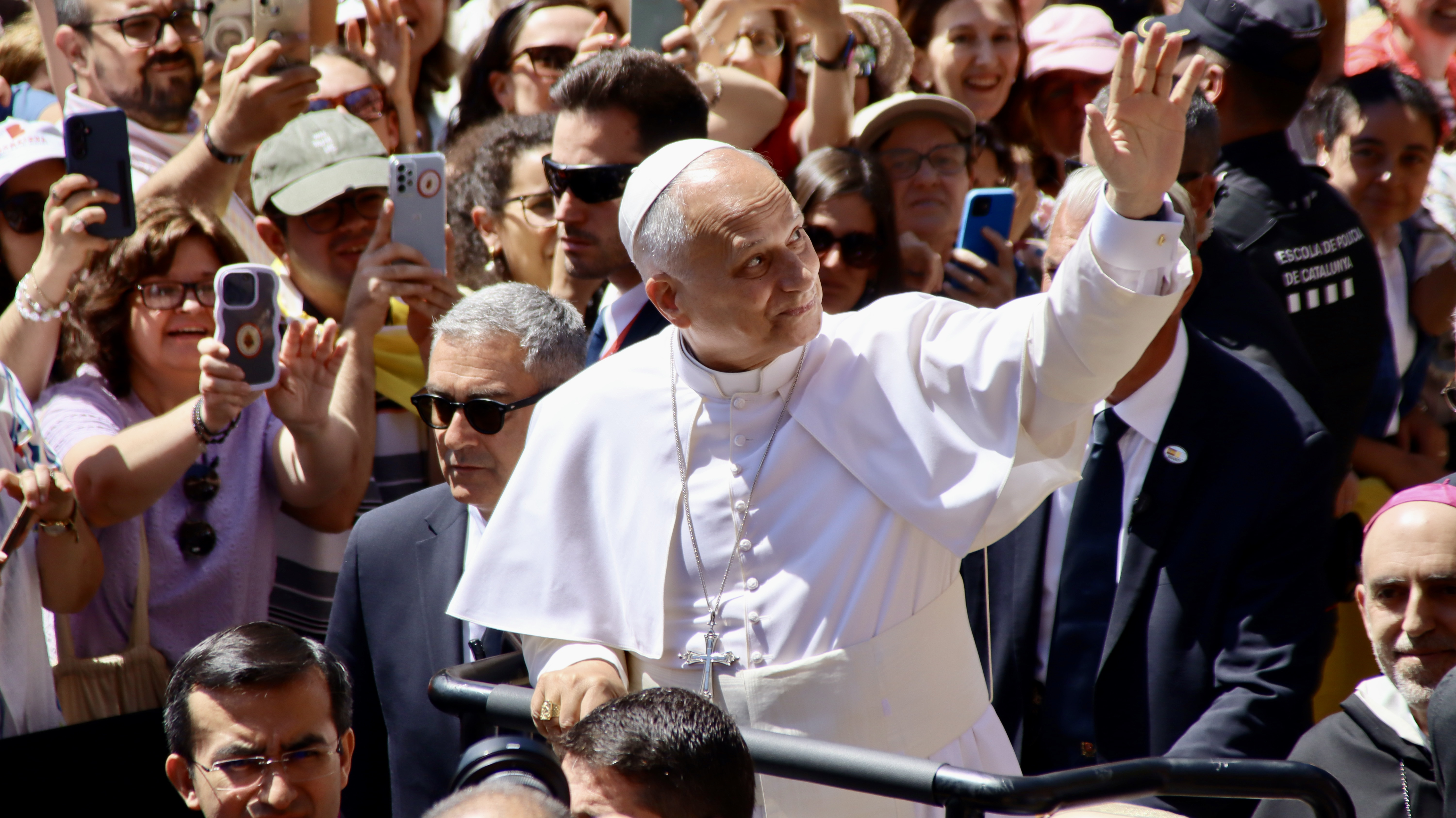 El Papa s'encomana a la Mare de Déu de Montserrat en la missió d'aconseguir justícia i pau al món